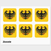 Sticker Carré Allemand Eagle (Feuille)