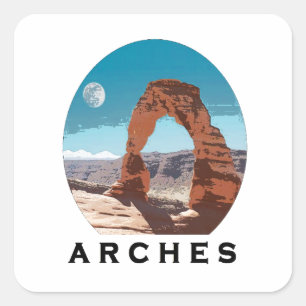 STICKER CARRÉ ALLER AUX ARCHES