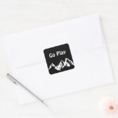 Sticker Carré Aller jouer (Enveloppe)