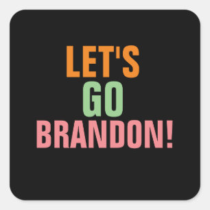 STICKER CARRÉ ALLONS BRANDON ! DÉCALAGE DES BÂTIMENTS