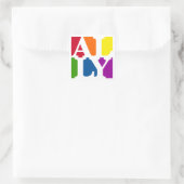Sticker Carré Ally Pop (Sac)