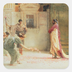 Sticker Carré Alma-Tadema Caracalla : AD 211, 1902