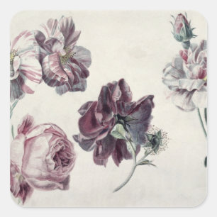 Sticker Carré Alma-Tadema   ROSE