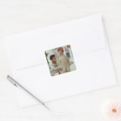 Sticker Carré Alma-Tadema | Une différence d'opinion (Enveloppe)