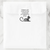 Sticker Carré Almost all creativity implives purposeful play I (Sac)