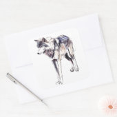 Sticker Carré Alpha (Enveloppe)