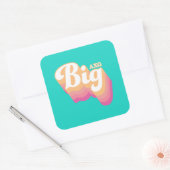 Sticker Carré Alpha Chi Omega | Gros (Enveloppe)