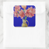 Sticker Carré Amaryllis dans une jug 2007 (Sac)