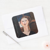 Sticker Carré Amedeo Modigliani - Antonia (Enveloppe)