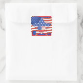 Sticker Carré American Pride - SRF (Sac)
