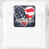 Sticker Carré american spirit (Sac)