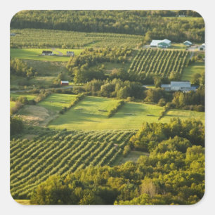 Sticker Carré Amérique du Nord, Canada, Nouvelle-Écosse, Annapol