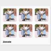 Sticker Carré Amis 2001 (Feuille)