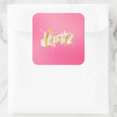 Sticker Carré Amour (Sac)