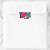 Sticker Carré Amour (Sac)
