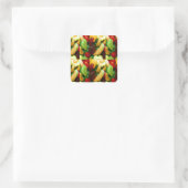 Sticker Carré Amour aux fruits_ (Sac)