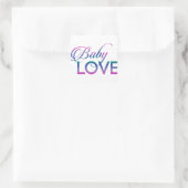 Sticker Carré Amour bébé (Sac)