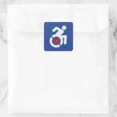 Sticker Carré Amour Handicap (Sac)