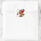 Sticker Carré Amour imparable (Sac)