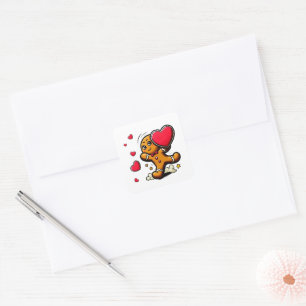 Sticker Carré Amour imparable