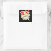 Sticker Carré amoureux de la boulangerie (Sac)