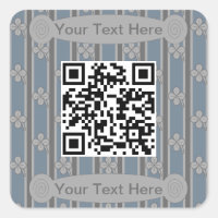 Amusants et fantaisie 4 feuilles de trèfle QR Code
