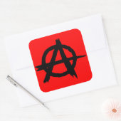 Sticker Carré Anarchie (Enveloppe)