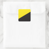 Sticker Carré Ancap flag (Sac)