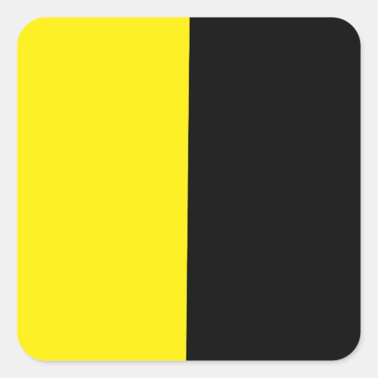 Sticker Carré Ancap forever (Devant)