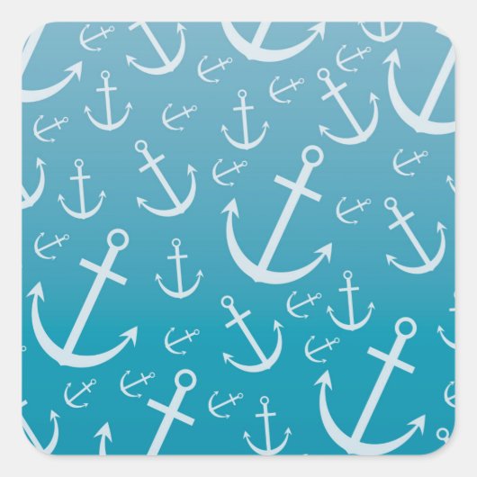 Sticker Carré Anchor (Devant)