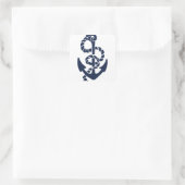 Sticker Carré Anchor Pattern (Sac)