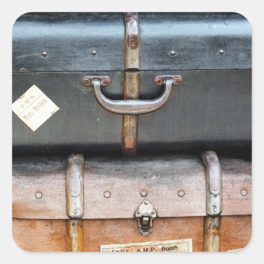 STICKER CARRÉ ANCIENNE ANGLETERRE (Devant)