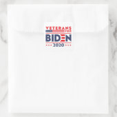STICKER CARRÉ ANCIENS COMBATTANTS POUR BIDEN 2020 (Sac)