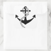 Sticker Carré Ancre de livraison (Sac)