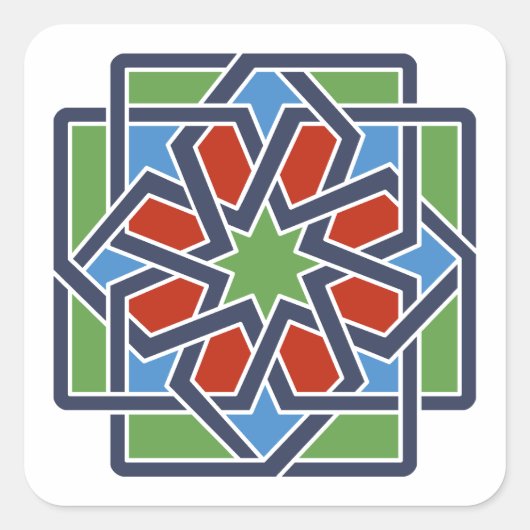 Sticker Carré Andalucia 4 (Devant)