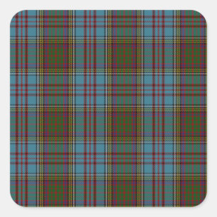 Sticker Carré Anderson Clan Family Tartan
