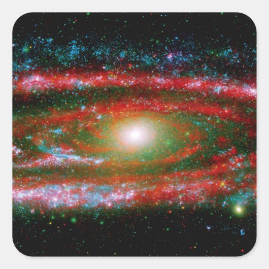 Sticker Carré Andromeda Gallaxy (Devant)