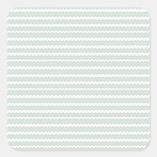 Sticker Carré Anémone marine de Zigzag (Devant)