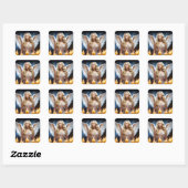 STICKER CARRÉ ANGE - ANGES (Feuille)