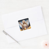 STICKER CARRÉ ANGE - ANGES (Enveloppe)