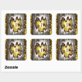 Sticker Carré Ange de la mort (Feuille)