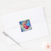 Sticker Carré Angel And Child Inspational (Enveloppe)