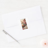 Sticker Carré Anges gardiens avec enfant (Enveloppe)