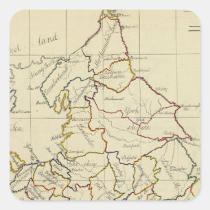 Sticker Carré Angleterre, Pays de Galles 4