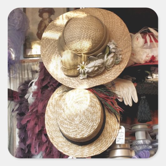 STICKER CARRÉ ANGLETERRE VICTORIENNE (Devant)