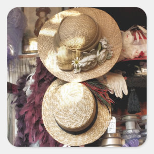 STICKER CARRÉ ANGLETERRE VICTORIENNE