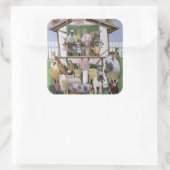 Sticker Carré Animal Playhouse (Sac)