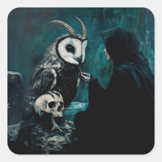 Sticker Carré Animaux (Devant)