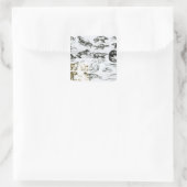 Sticker Carré Animaux carnivores (Sac)