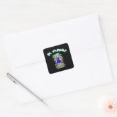 Sticker Carré Anime Be Yself Statement (Enveloppe)